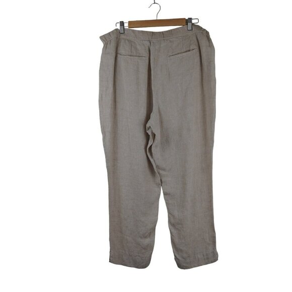 EUC Chico's Straight-Leg Linen Pants Size 2.5R - Picture 5 of 14